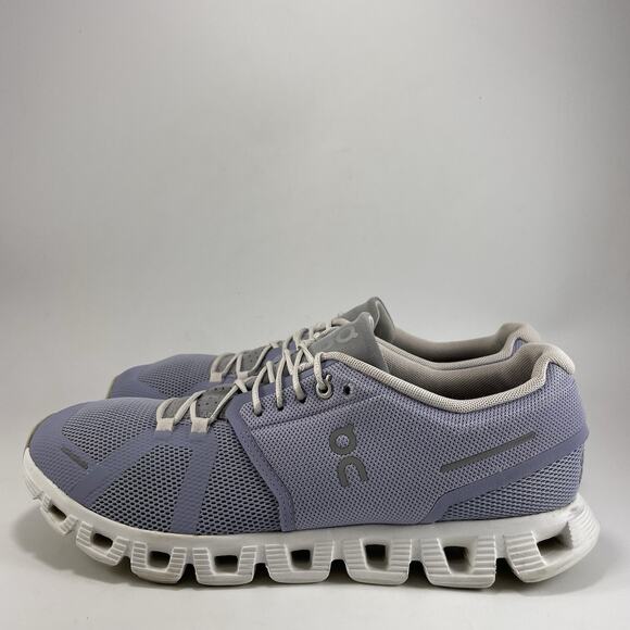 On Cloud 5 Running Shoes Womens Size 11 Lilac Purple Sneakers Low Lace Up - Picture 3 of 11
